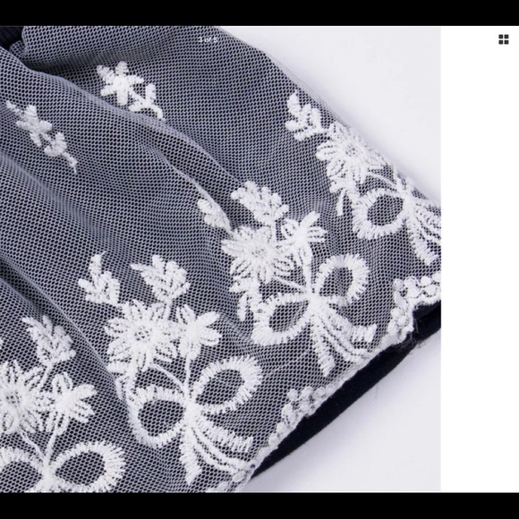 New Children’s blue white striped dress - Picture 3 of 5